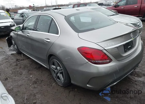 2020 Mercedes-Benz C 300 4Matic из США, поврежденный, VIN 55SWF8EB7LU329266